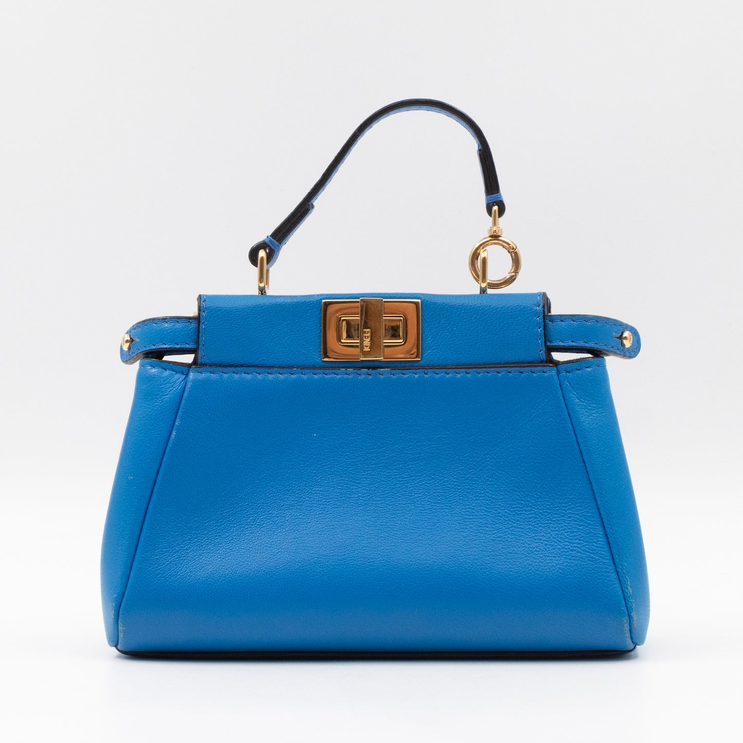 Peekaboo Micro Royal Blue Nappa Leather