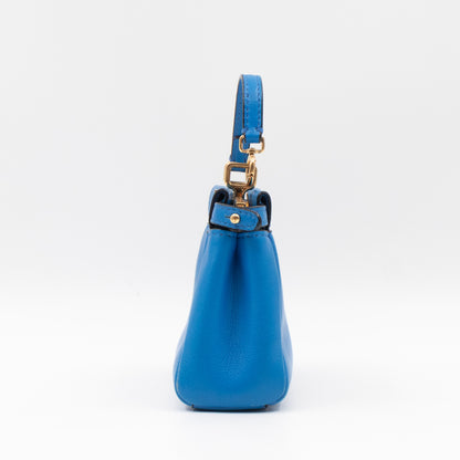 Peekaboo Micro Royal Blue Nappa Leather