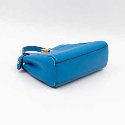 Peekaboo Micro Royal Blue Nappa Leather