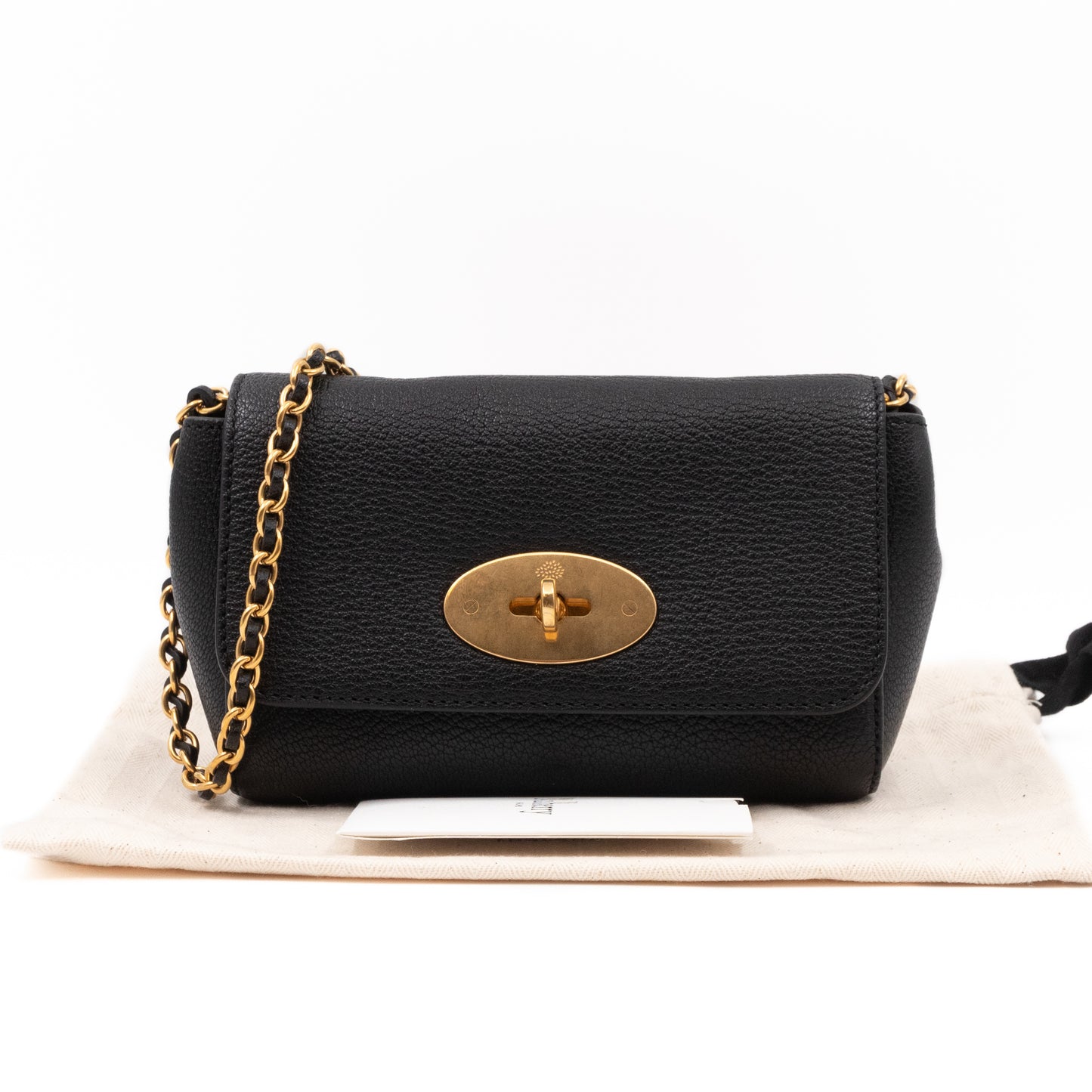 Mini Lily Black Leather (New Mini)