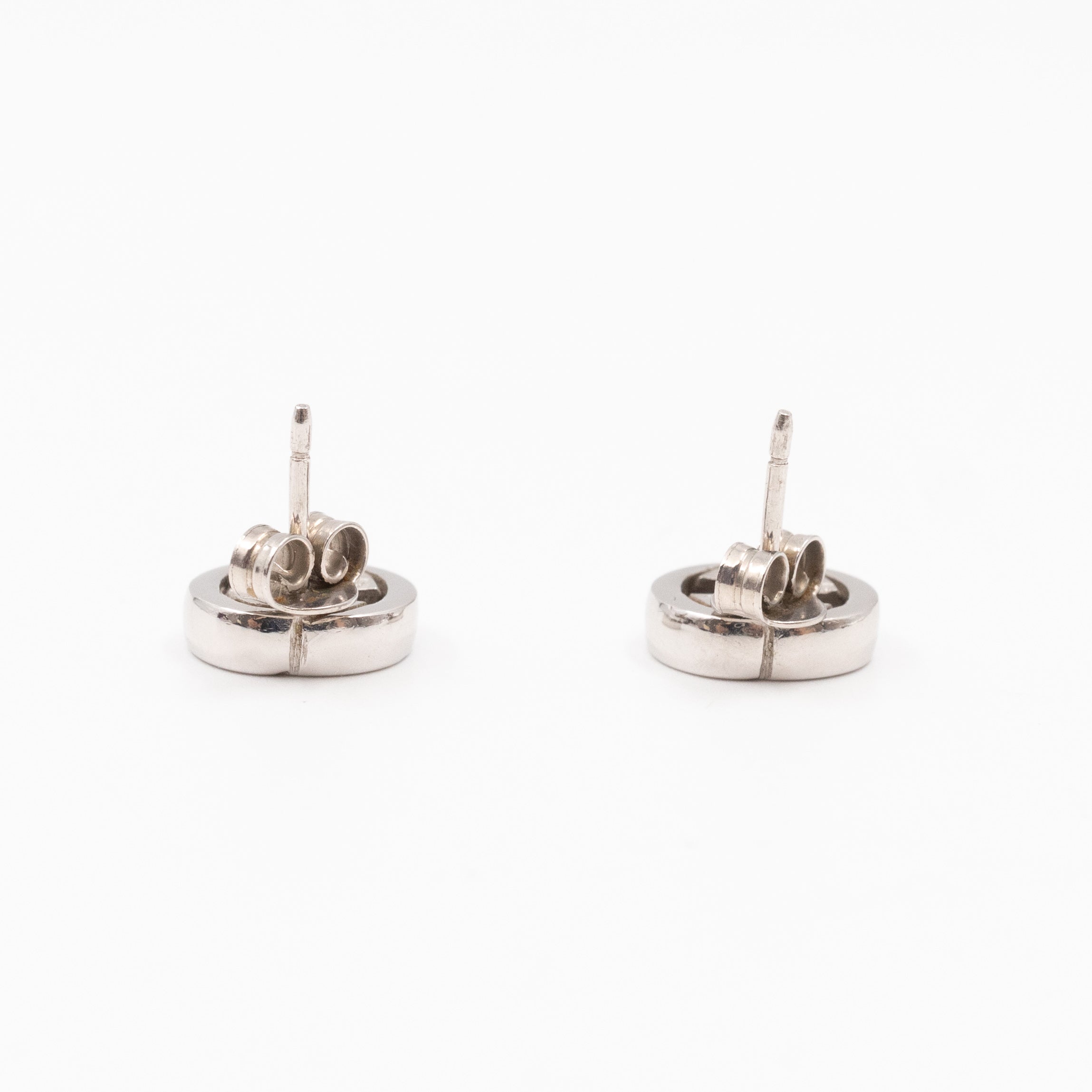 Interlocking G Stud Sterling Earrings 925 Silver