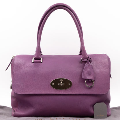 Del Rey Bag Purple Leather