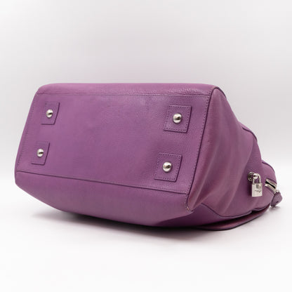 Del Rey Bag Purple Leather