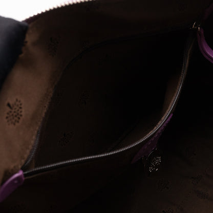 Del Rey Bag Purple Leather