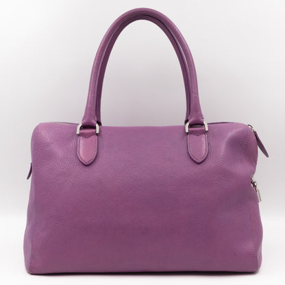 Del Rey Bag Purple Leather