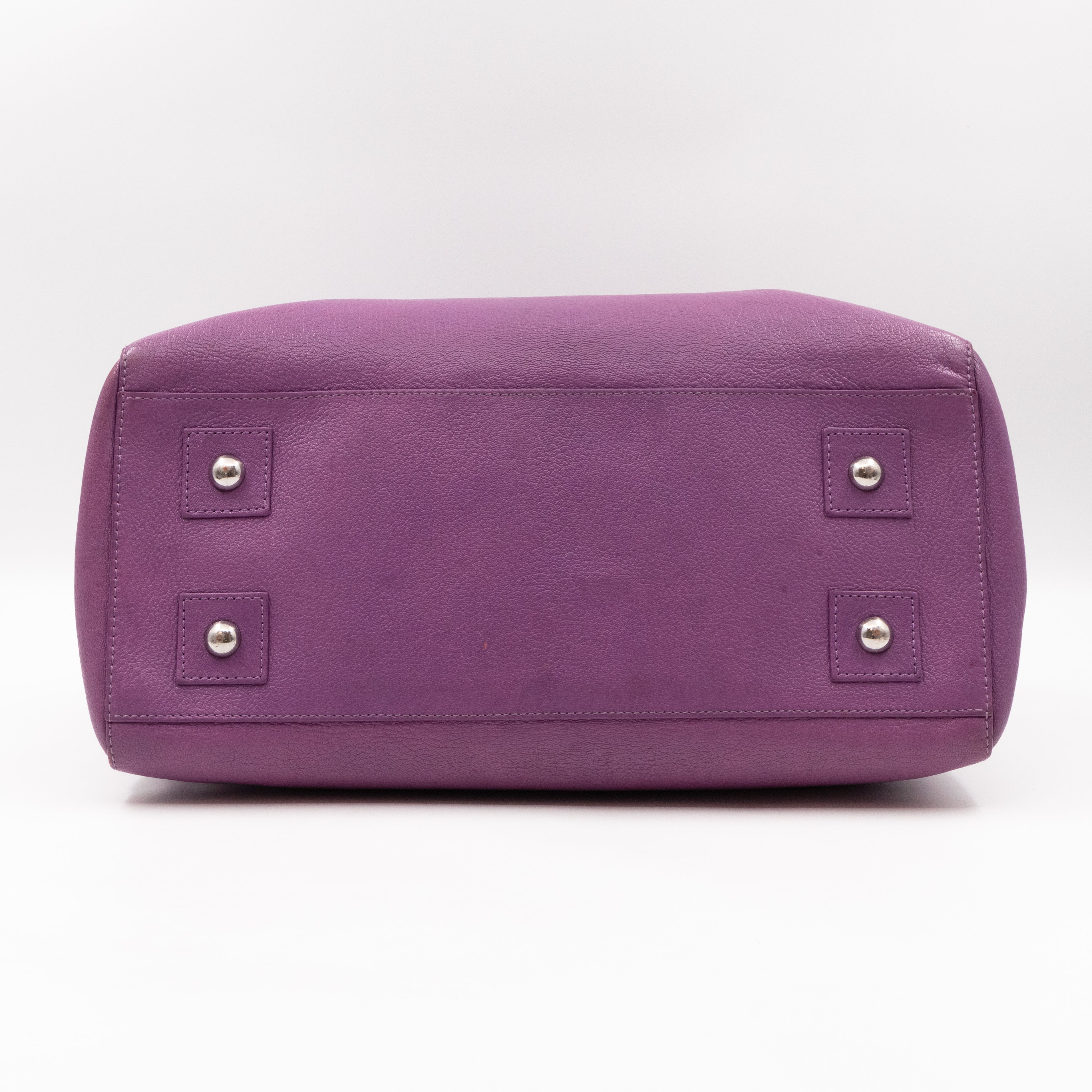 Del Rey Bag Purple Leather