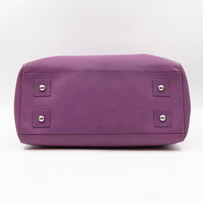Del Rey Bag Purple Leather