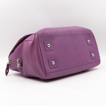 Del Rey Bag Purple Leather