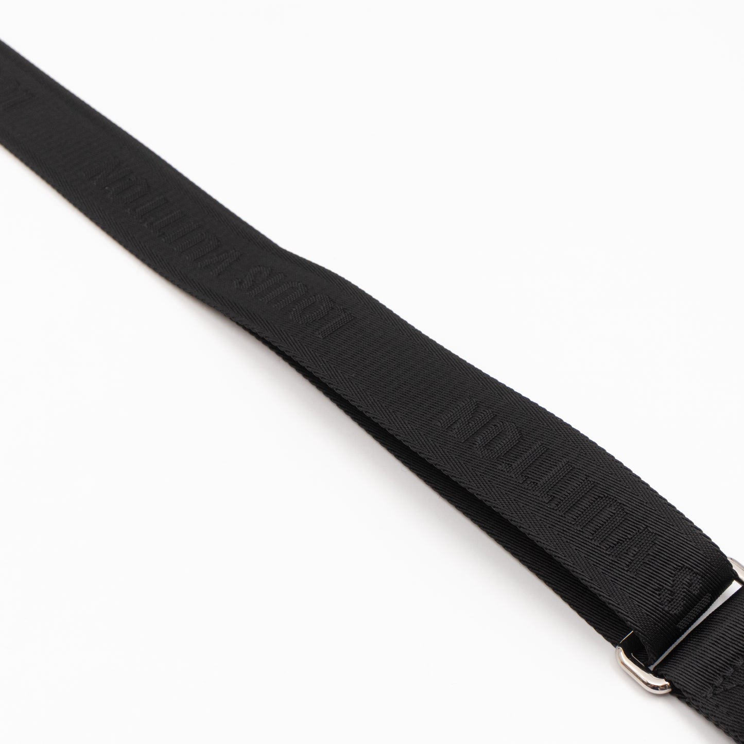 Bandoulière Shoulder Strap Black Jacquard Fabric