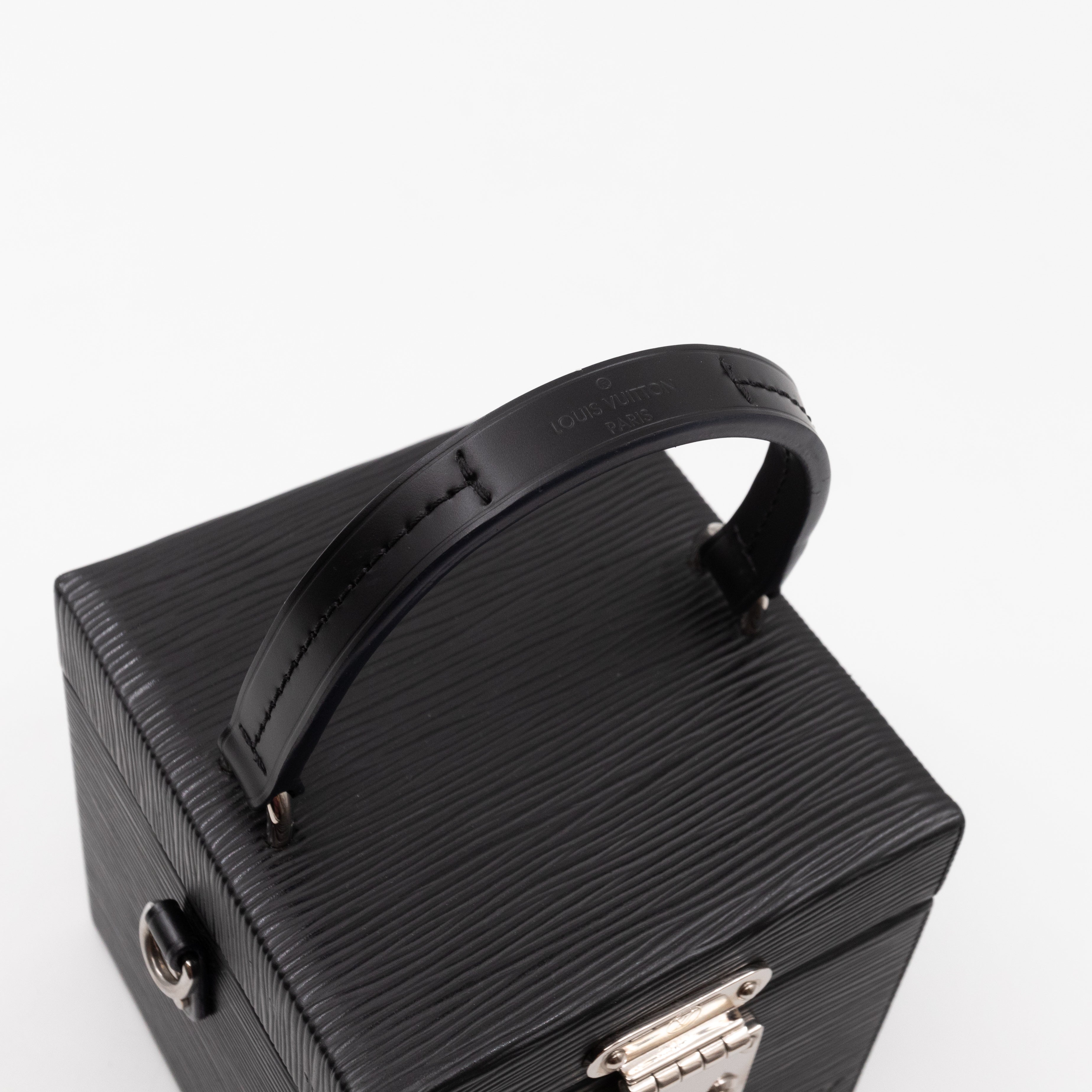 Bleecker Box Black Epi Leather