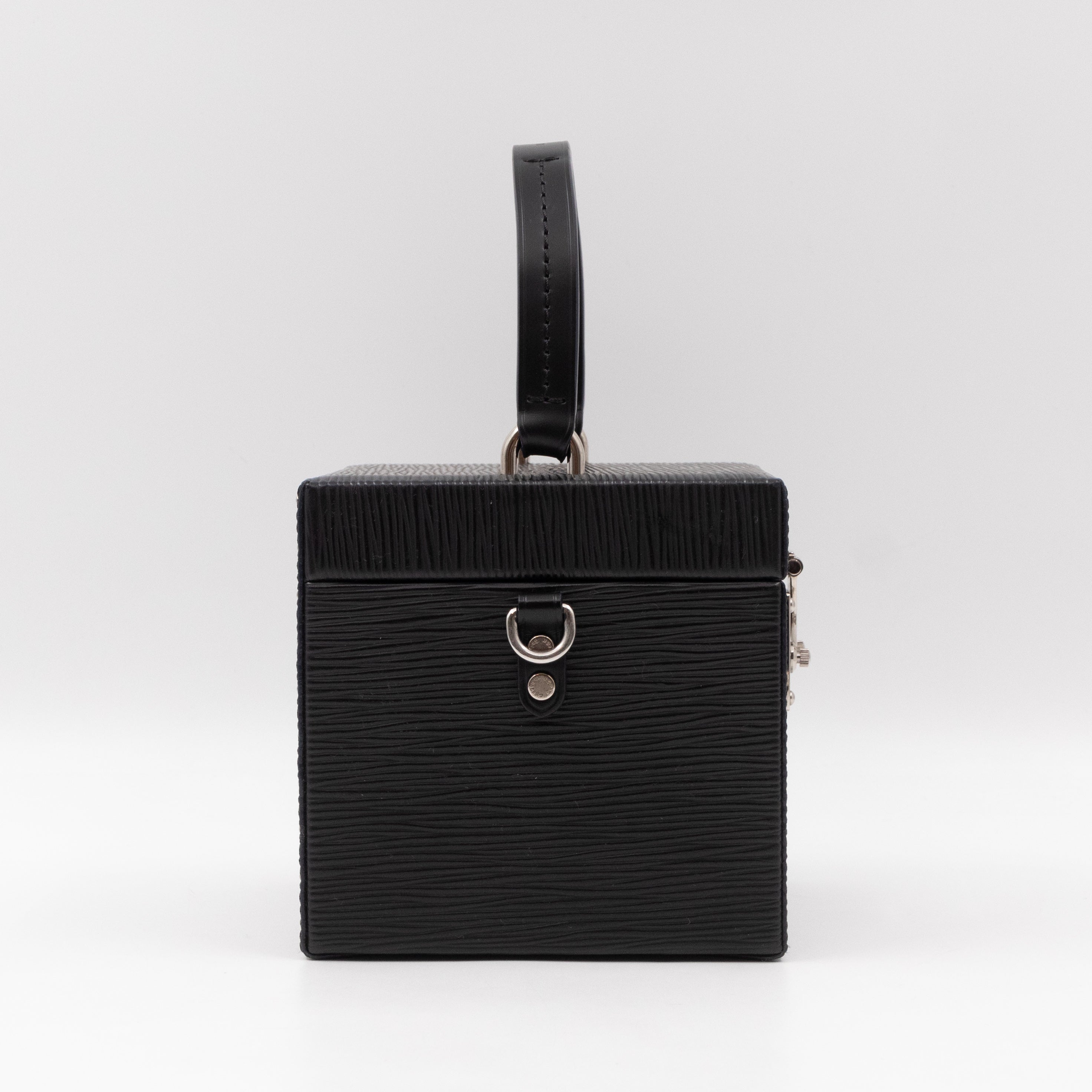 Bleecker Box Black Epi Leather