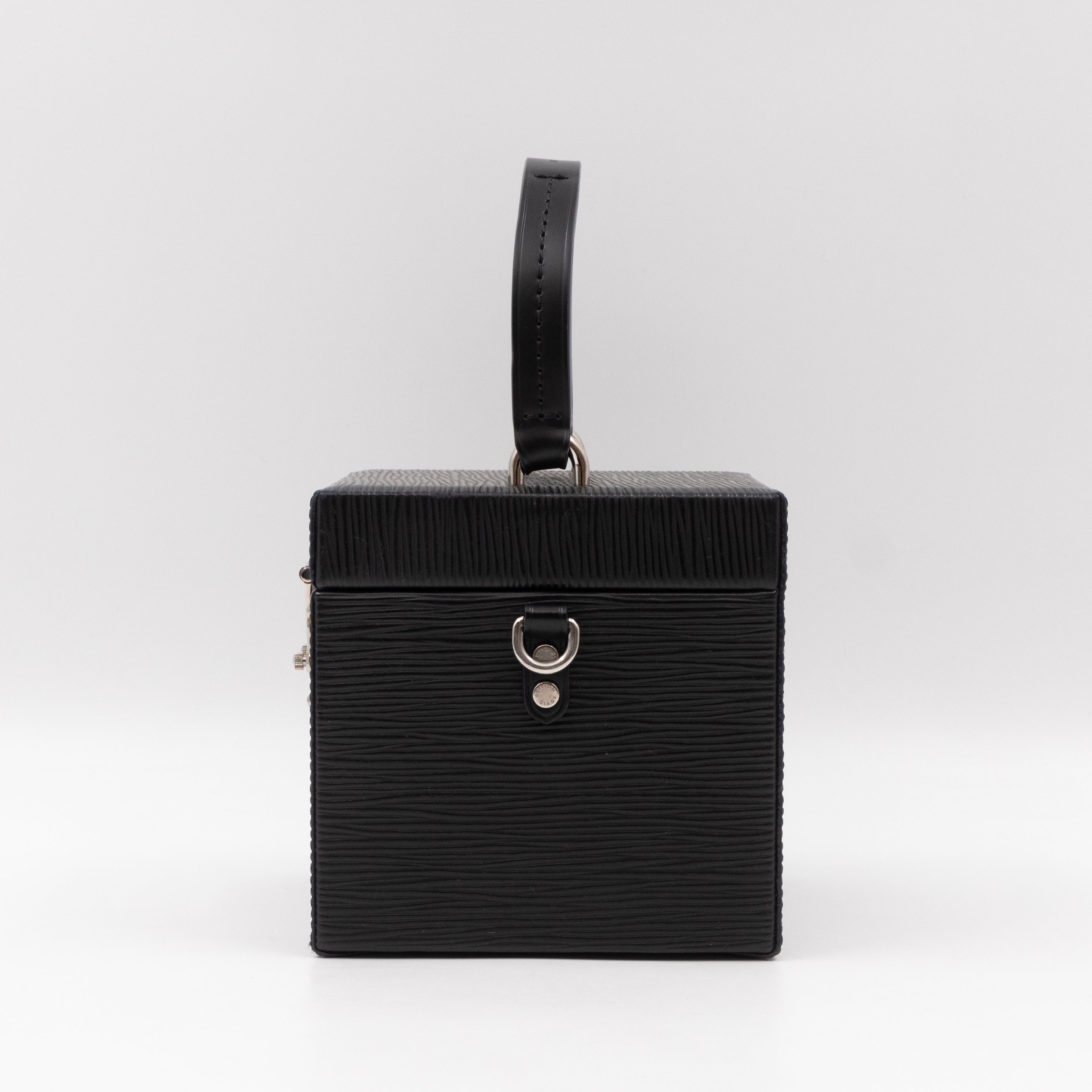 Bleecker Box Black Epi Leather