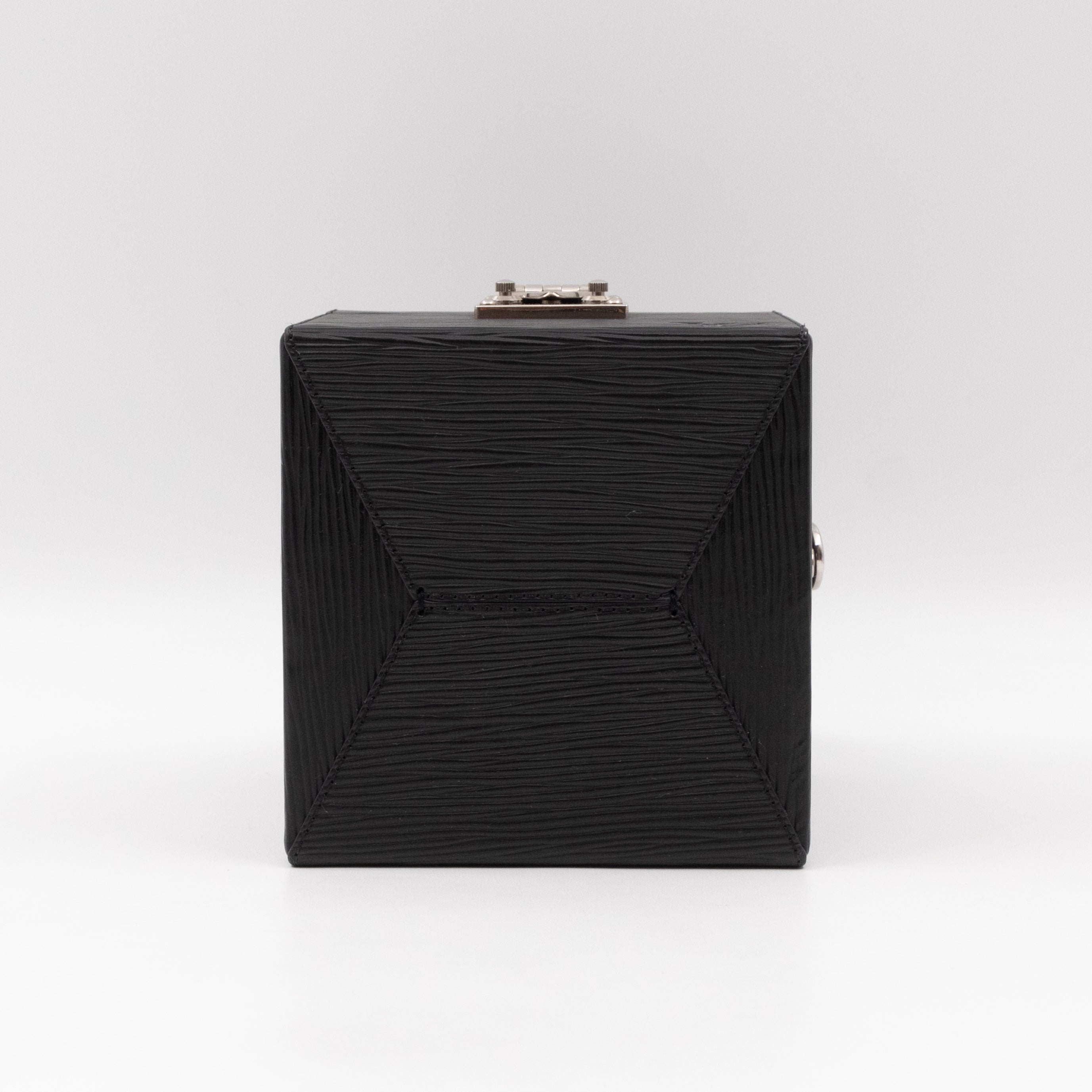 Bleecker Box Black Epi Leather