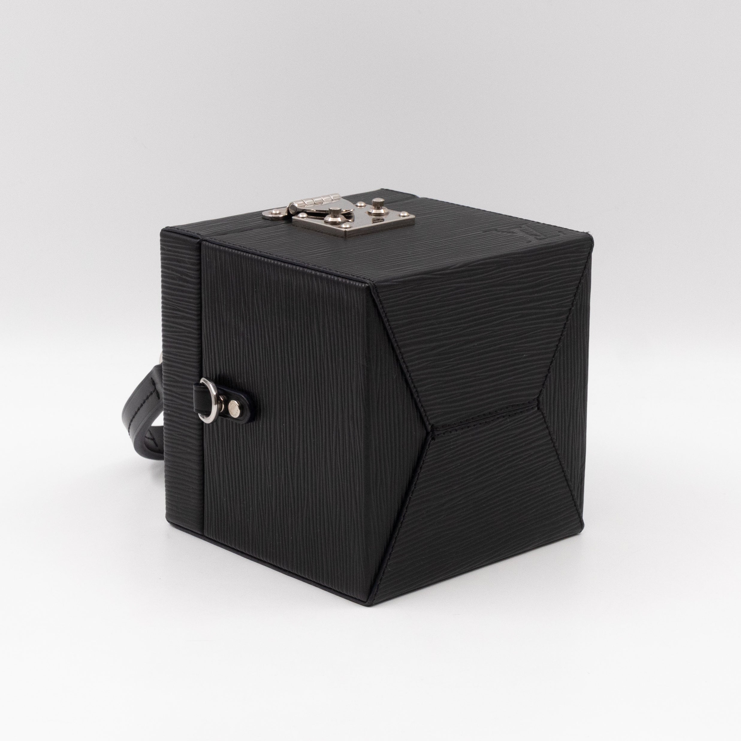 Bleecker Box Black Epi Leather