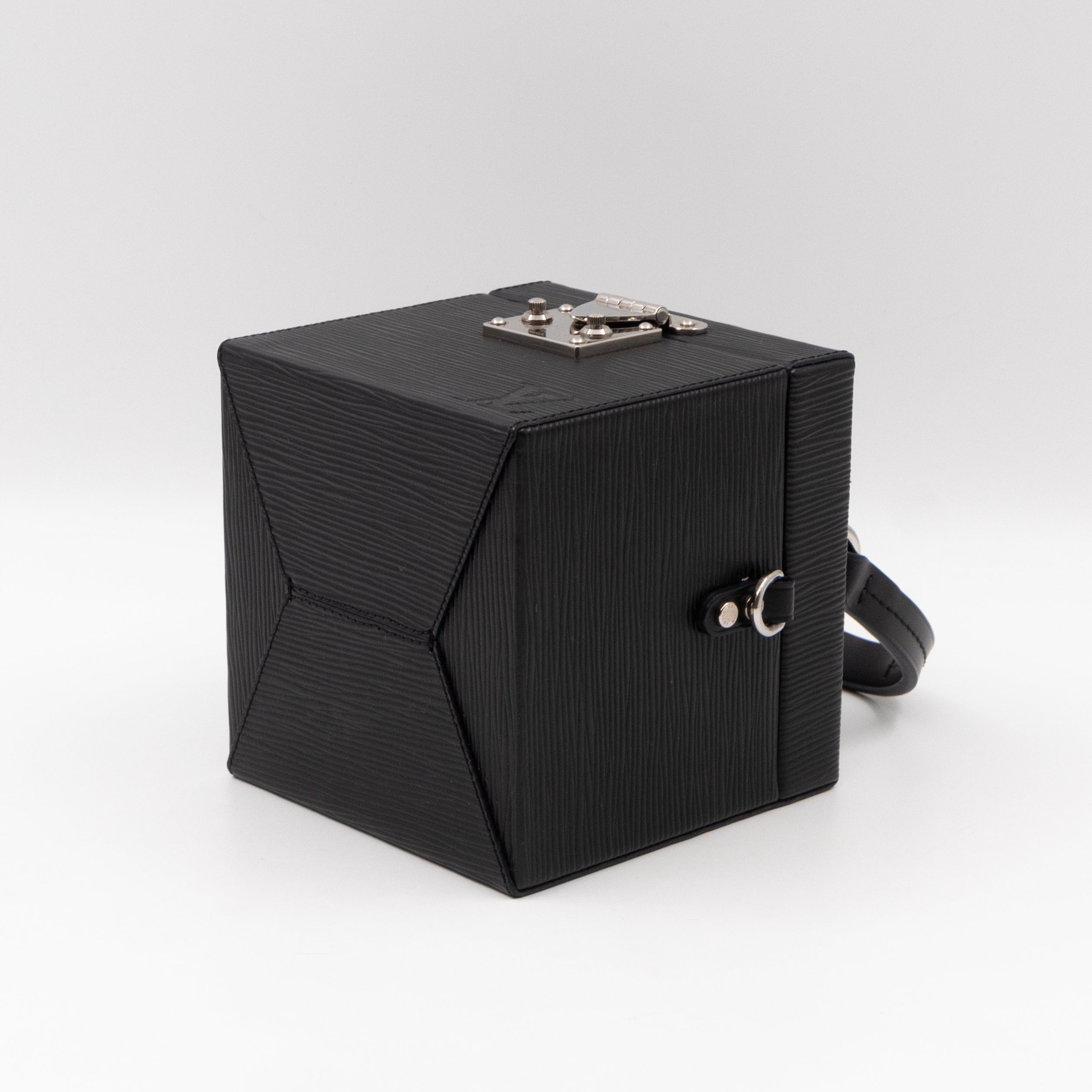 Bleecker Box Black Epi Leather