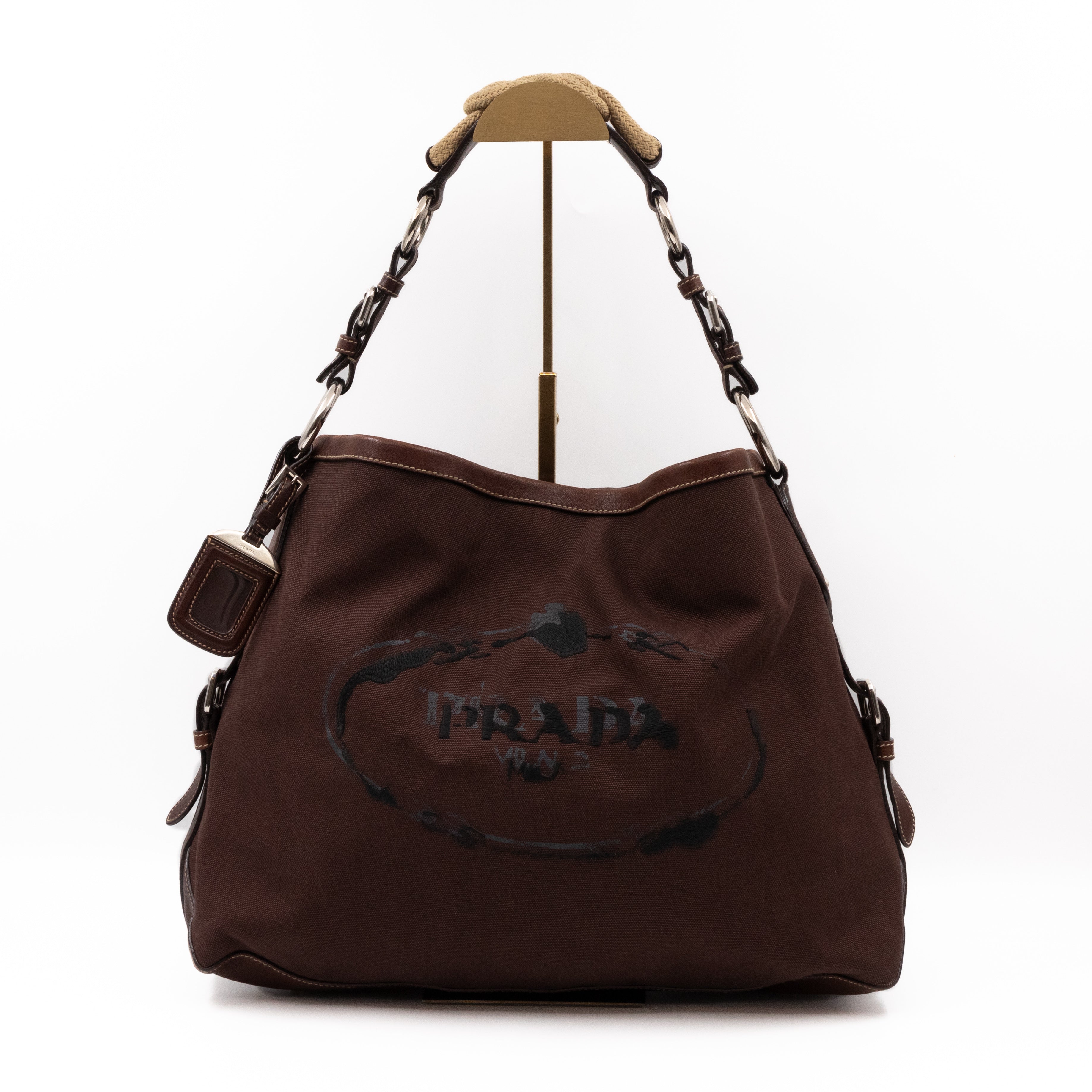 Canapa Hobo Canvas with hand woven rope