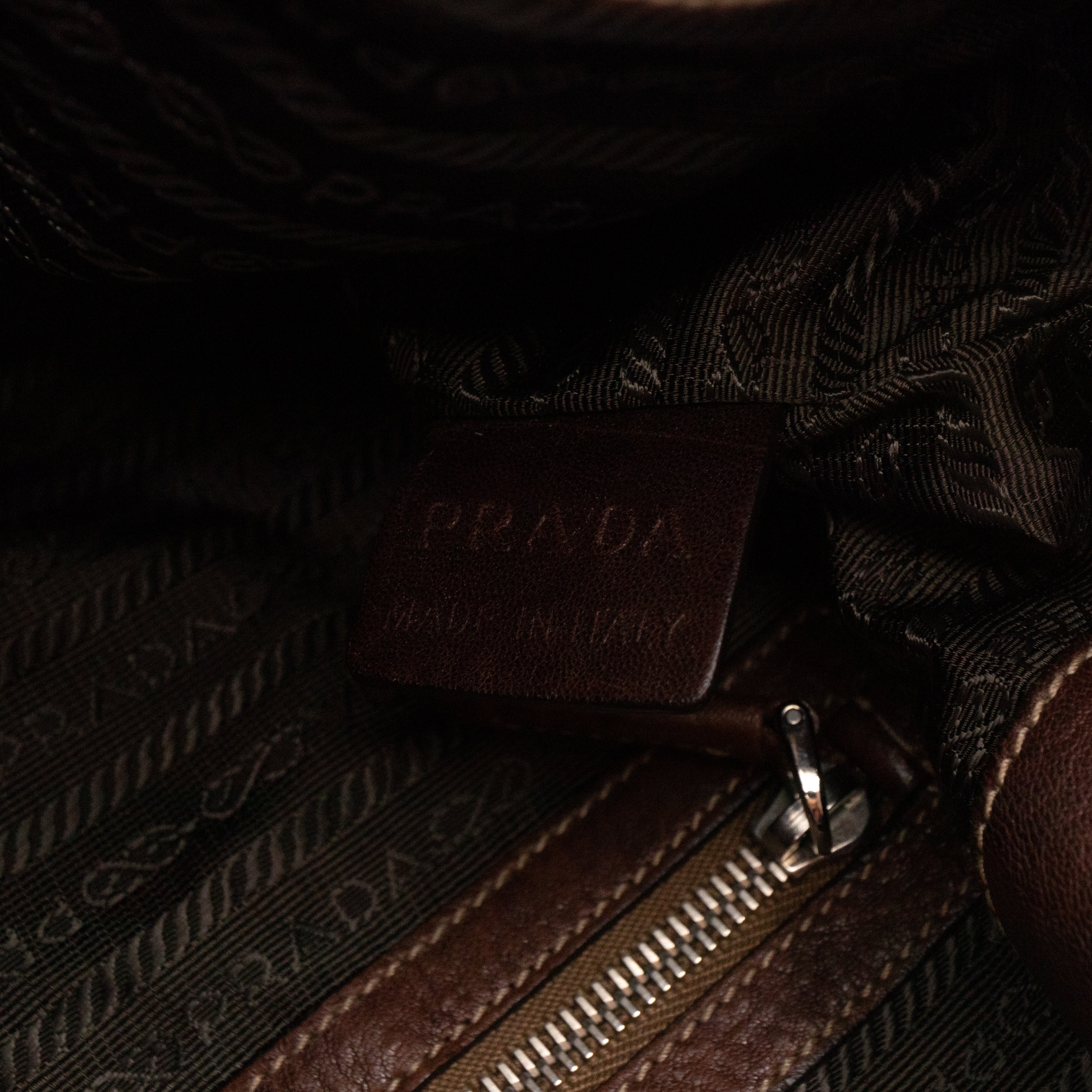 Canapa Hobo Bag Brown Canvas Rope Handle