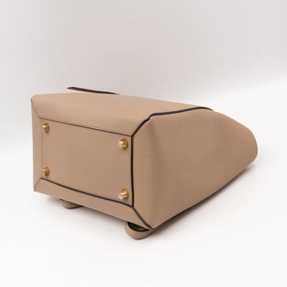 Mini Belt Bag Light Taupe Leather