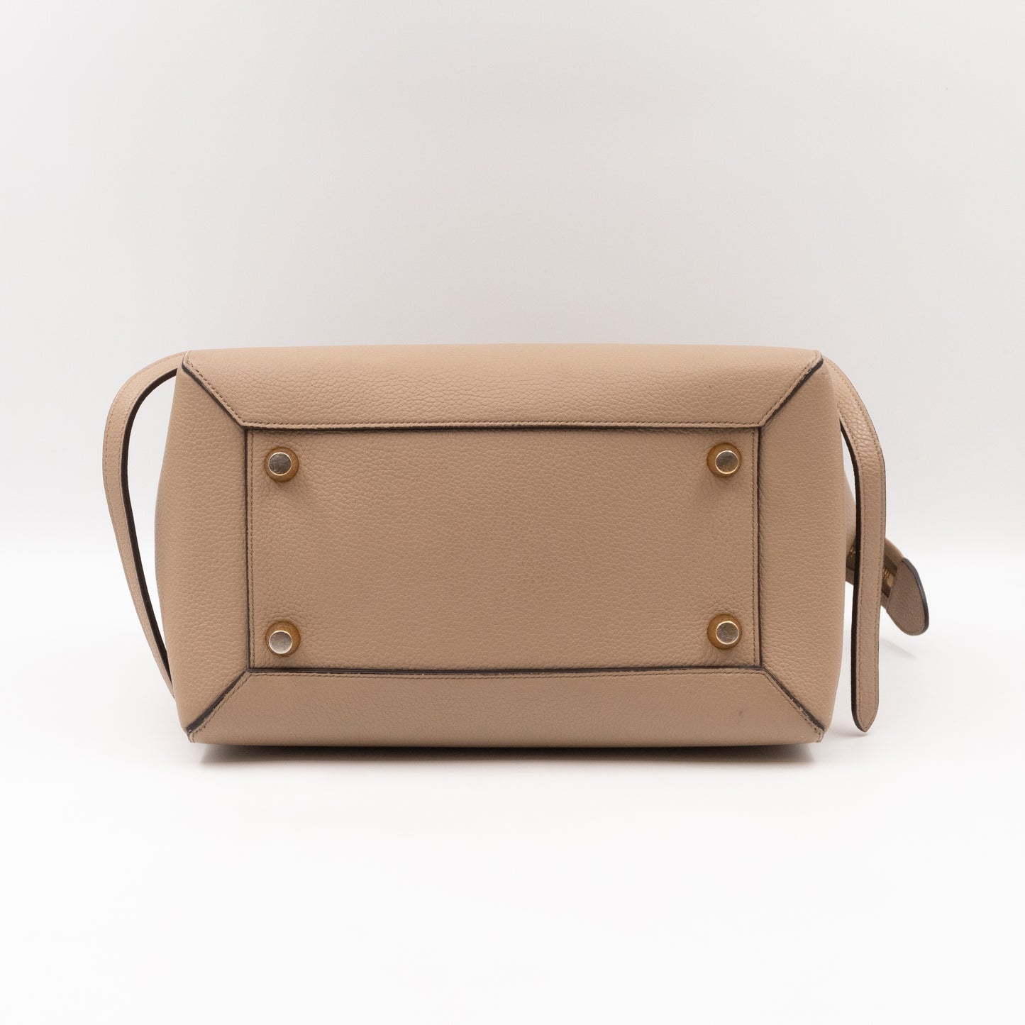 Mini Belt Bag Light Taupe Leather