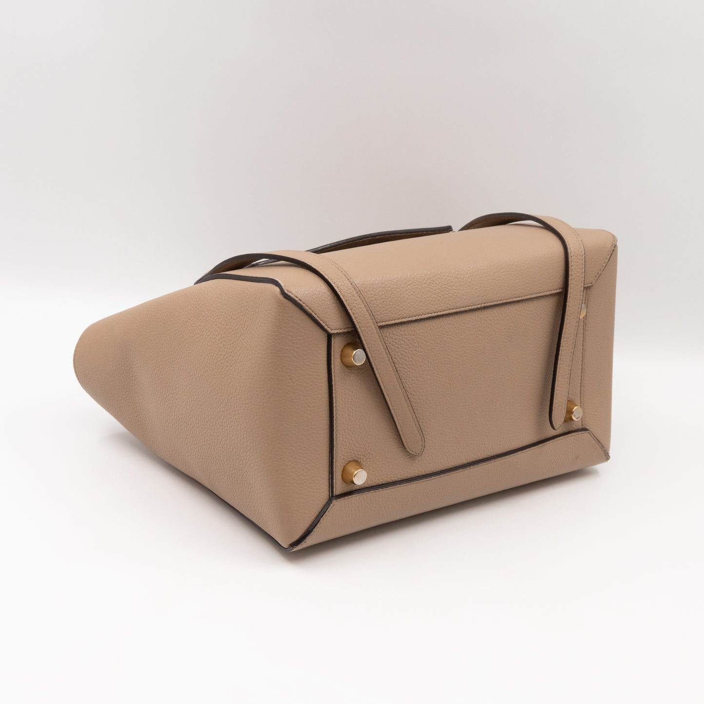 Mini Belt Bag Light Taupe Leather