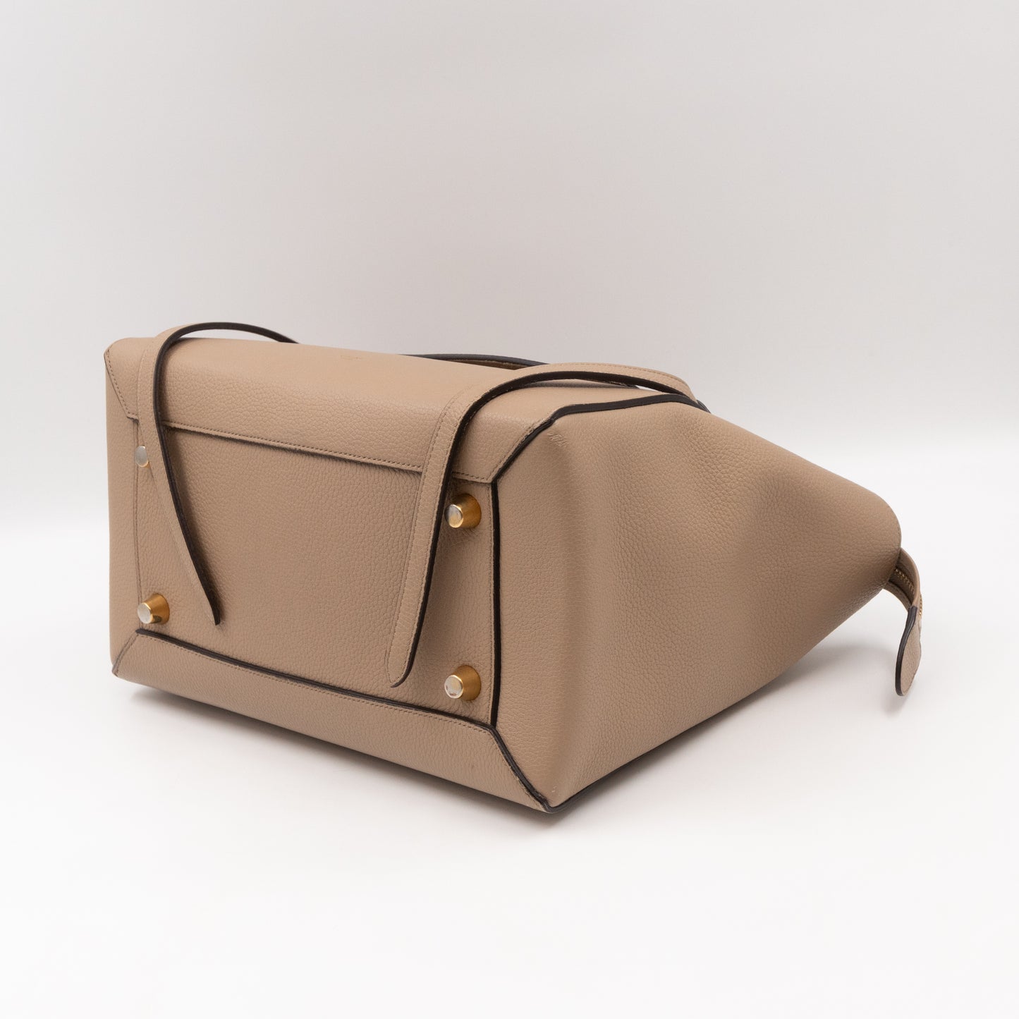 Mini Belt Bag Light Taupe Leather