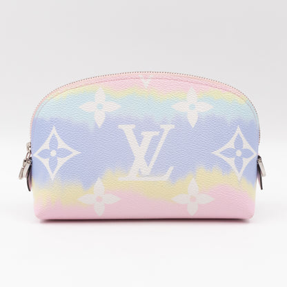 Cosmetic Pouch PM Monogram Giant Escale Pastel