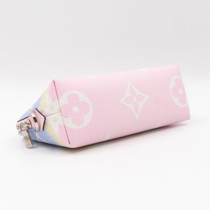 Cosmetic Pouch PM Monogram Giant Escale Pastel