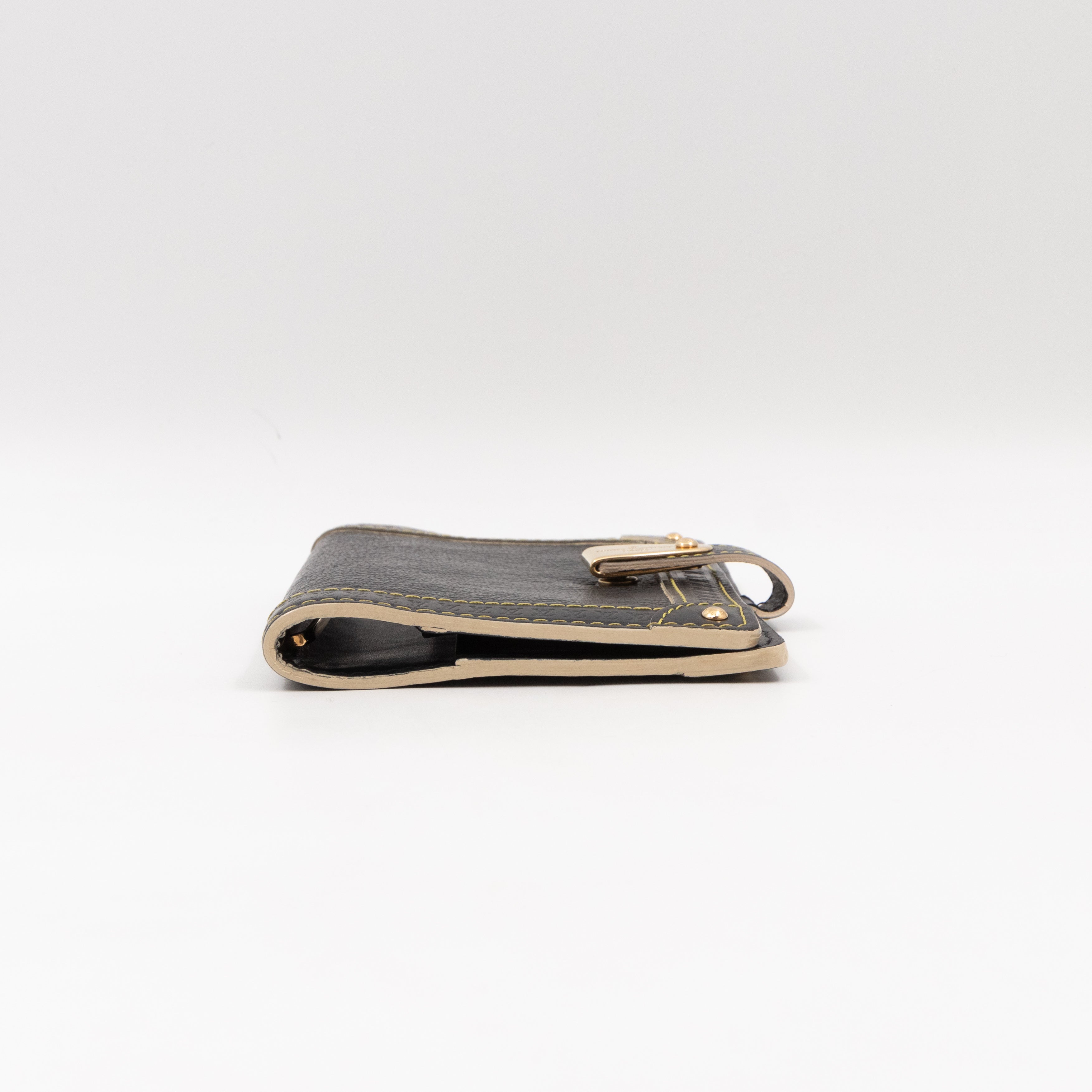 Small Agenda Cover Black Suhali Leather