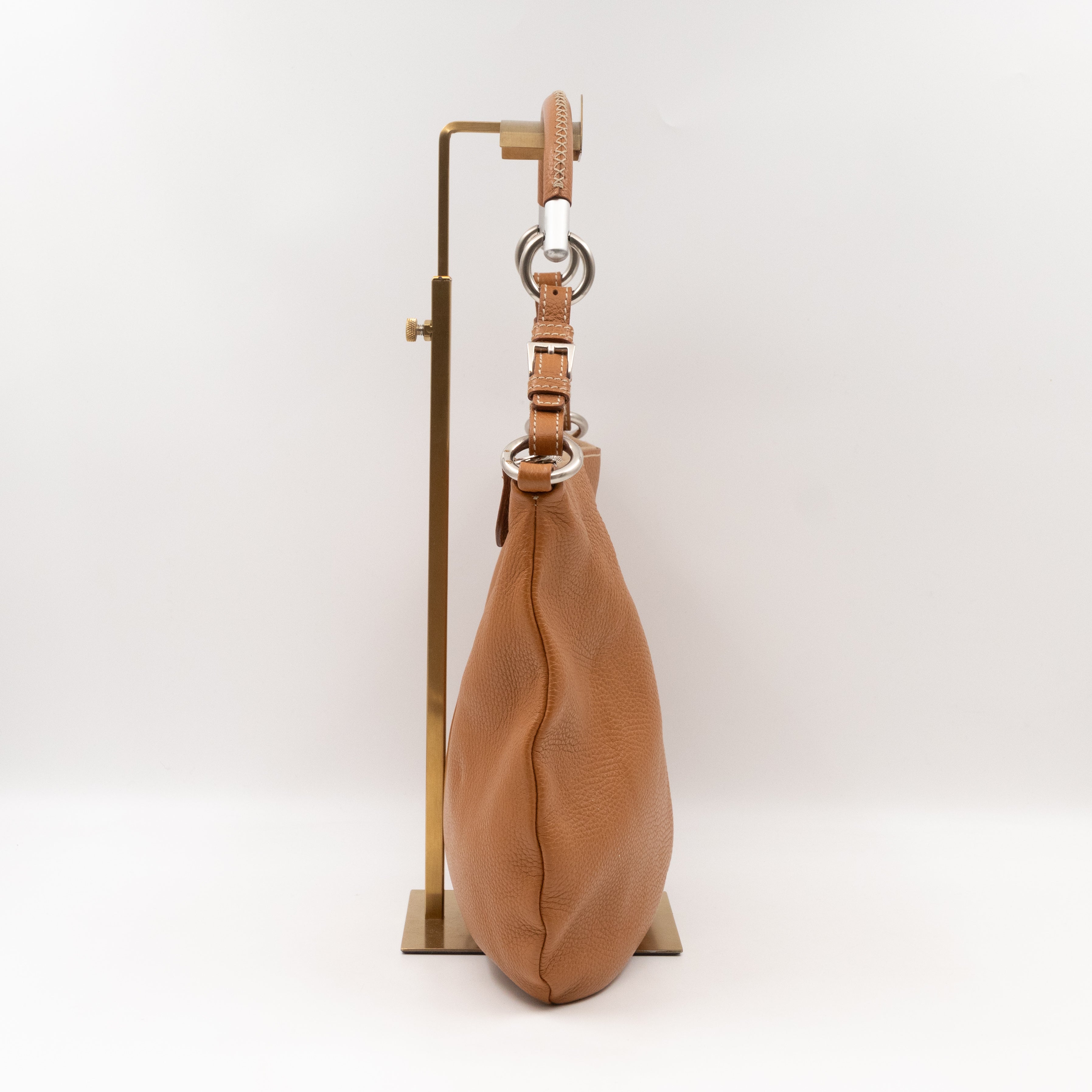 Shoulder Bag Brown Leather