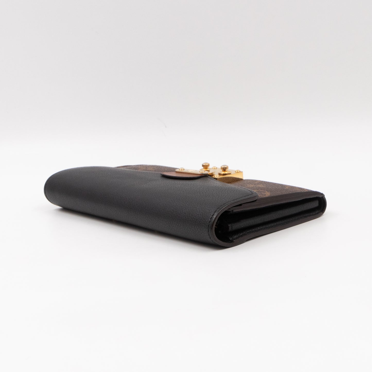 Pallas Wallet Monogram Black Leather