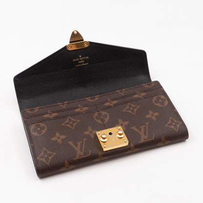 Pallas Wallet Monogram Black Leather