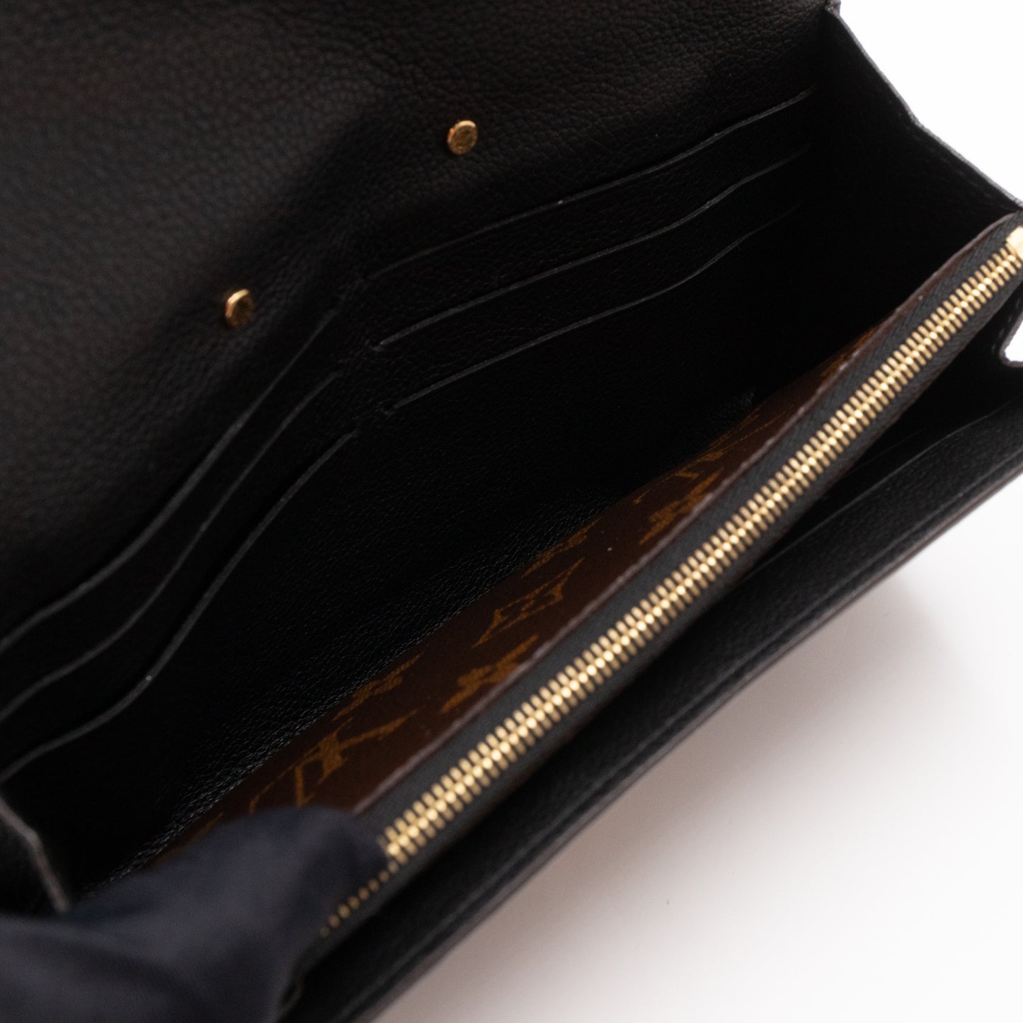 Pallas Wallet Monogram Black Leather