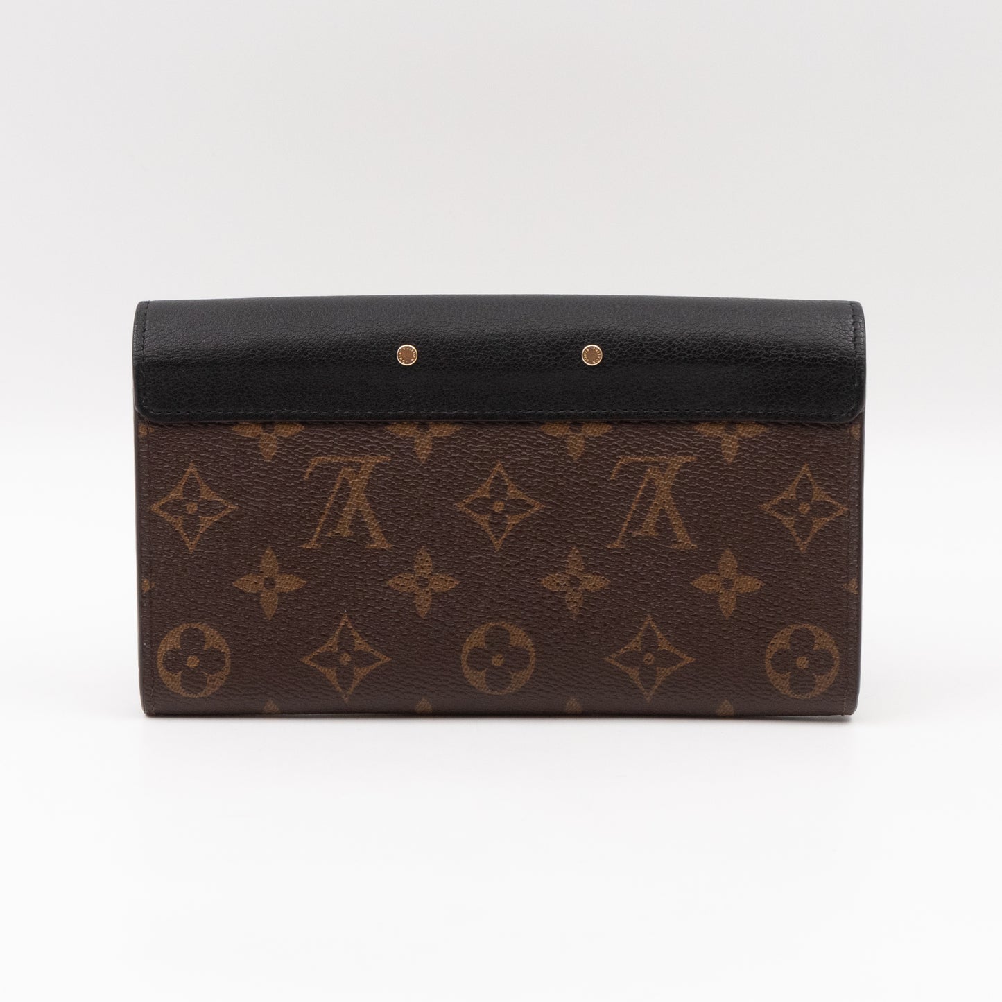 Pallas Wallet Monogram Black Leather