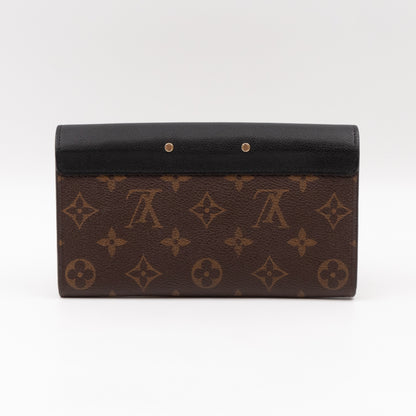 Pallas Wallet Monogram Black Leather