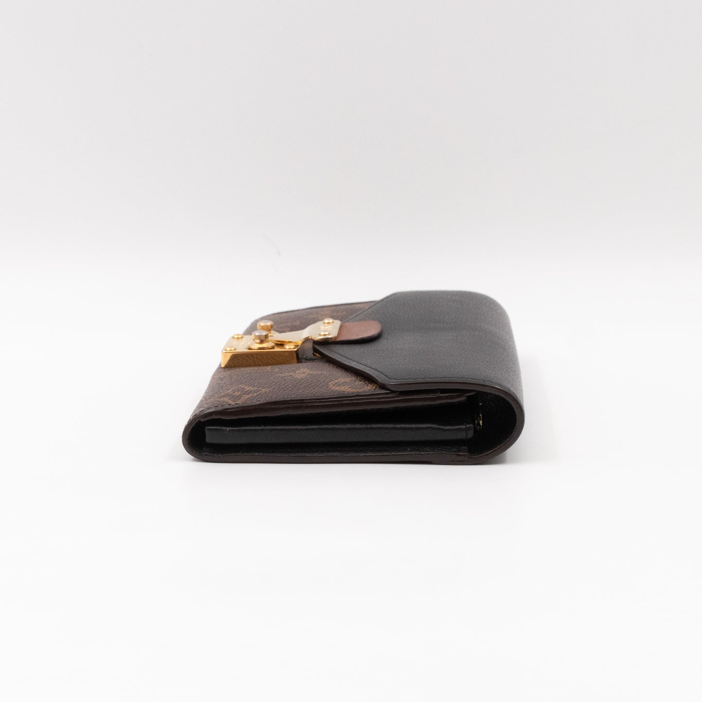 Pallas Wallet Monogram Black Leather