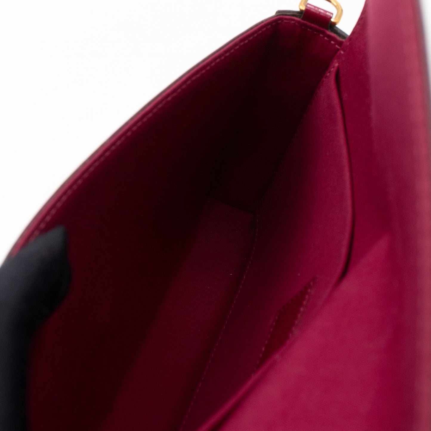 Pochette Felicie Magenta Vernis Leather