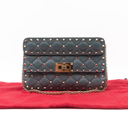 Rockstud Spike Small Bag Amadeus Leather