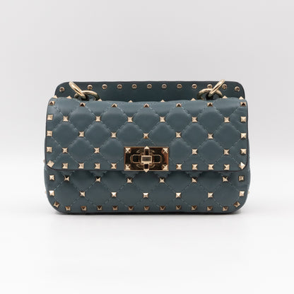 Rockstud Spike Small Bag Amadeus Leather