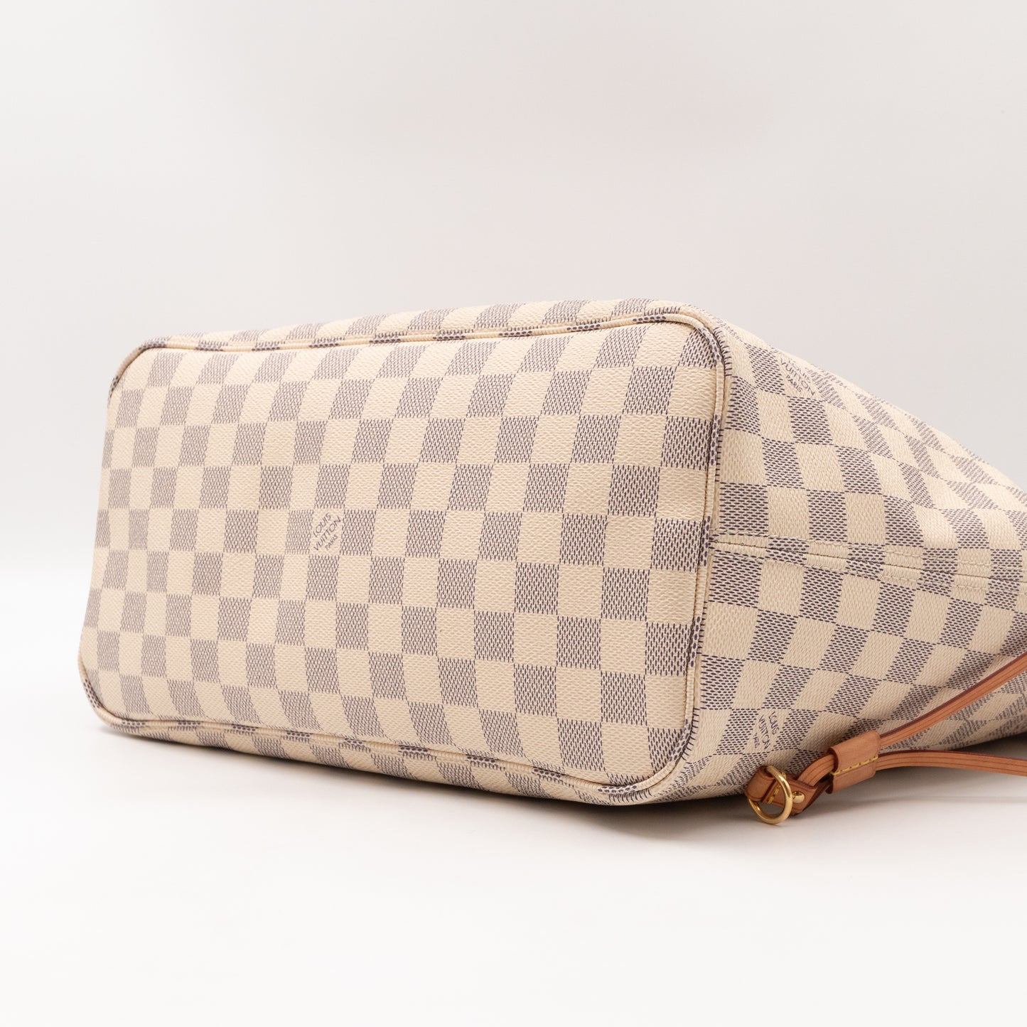 Neverfull MM Damier Azur Rose Ballerine