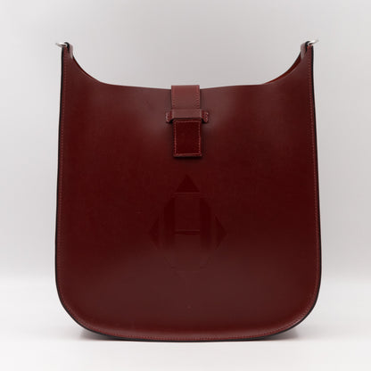 Evelyne Sellier PM 29 Burgundy Leather