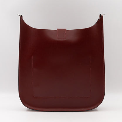 Evelyne Sellier PM 29 Burgundy Leather