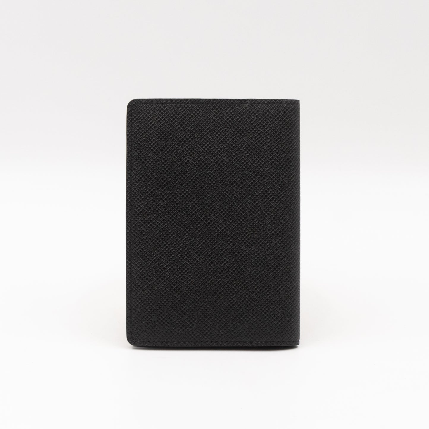 Passport Cover Black Leather