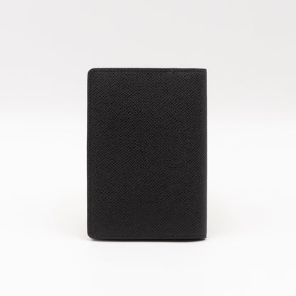 Passport Cover Black Leather