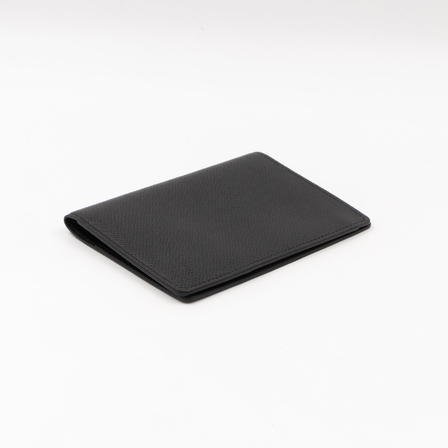 Passport Cover Black Leather