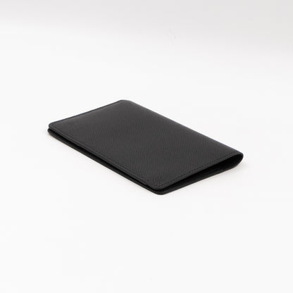 Passport Cover Black Leather