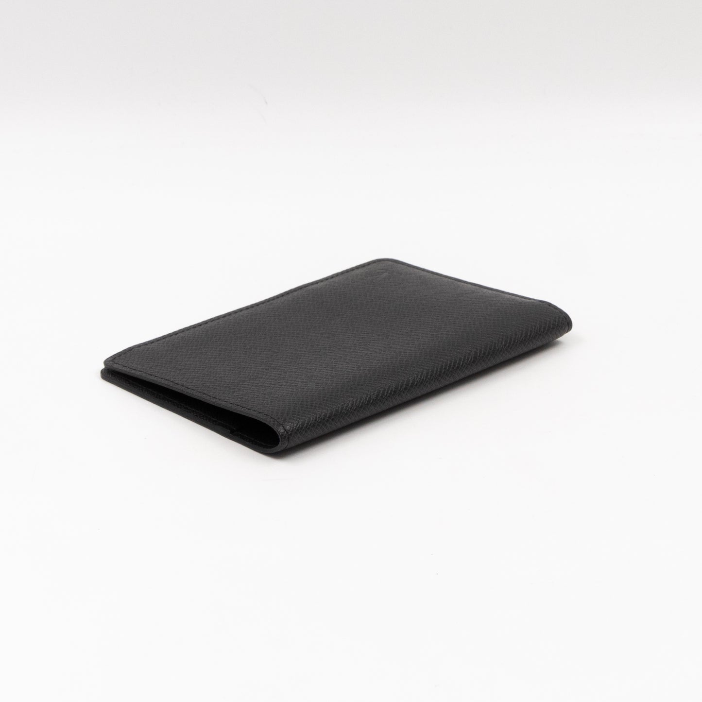 Passport Cover Black Leather