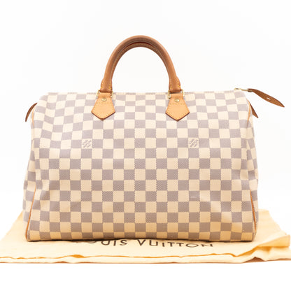 Speedy 35 Damier Azur