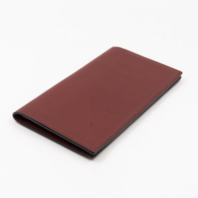 Citizen Twill Long Wallet Burgundy Leather