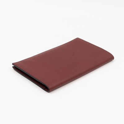 Citizen Twill Long Wallet Burgundy Leather