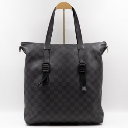 Skyline Tote Bag Damier Graphite